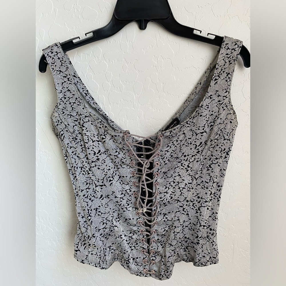 Gigi Clark black and silver gray